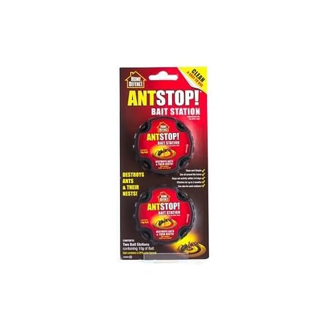 Ant Stop! Bait Station - Destroys Ants & Nests - Indoor Year Round 2 x 10g Pack Cover
