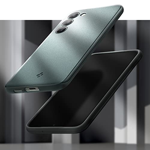 Spigen Thin Fit for Samsung Galaxy S23 Case, Galaxy S23 Back Cover (2023) - TPU+Poly Carbonate｜Abyss Green