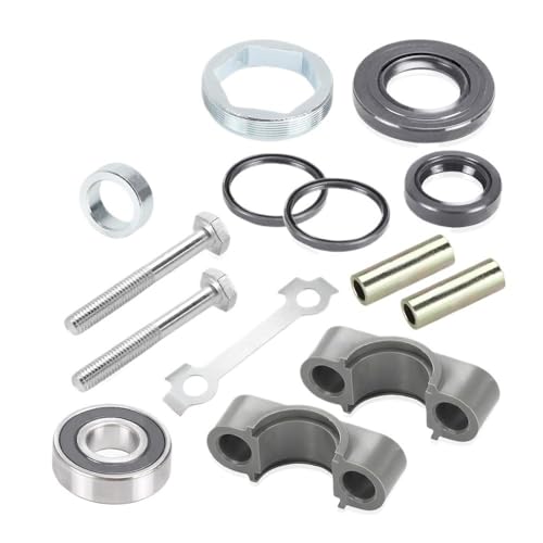 Kit de dirección para Big Bear 350 con tuercas pernos y cojinetes de buje 4