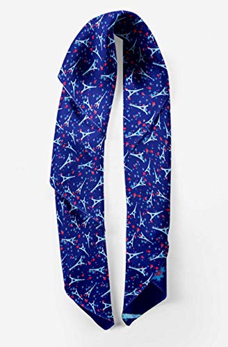 Bimba Pure Silk Printed Scarf Dupatta Head Neck Wrap Bandanas For Women2