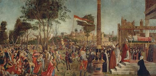 Impression cycle de sainte Ursule Vittore Carpaccio toile haut de gamme