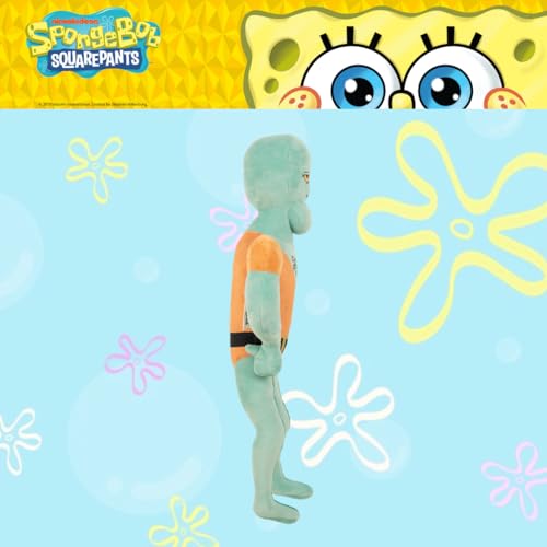 Image of Spongebob Squarepants Handsome Squidward Bedding Super Soft Cozy Decorative Cuddle Pillow, (Officially Licensed Product) By Franco Collectibles