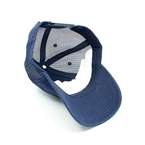 Image of The Vintage Year Washed Cotton Unstructured Soft Mesh Adjustable Trucker Baseball Cap