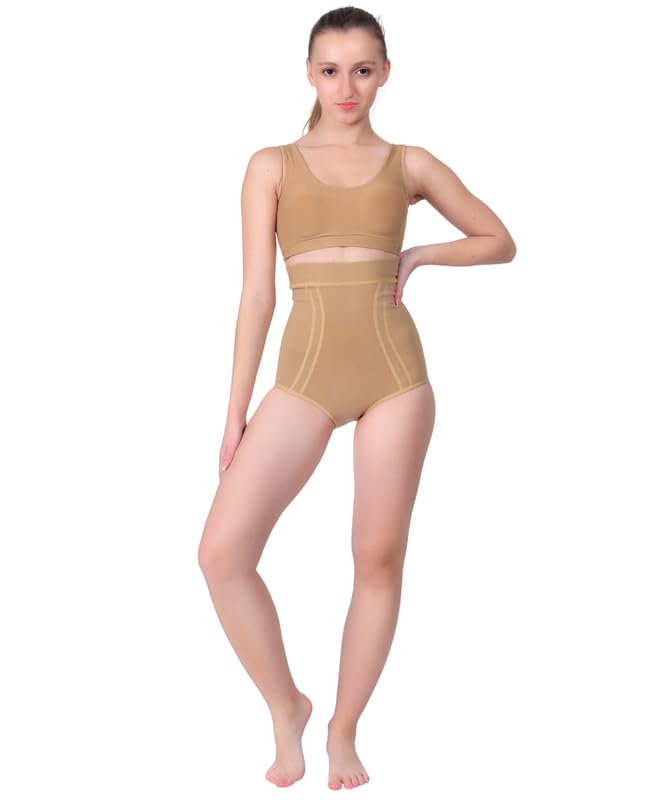 GZ Active Duo Shapewear Combo for Women | High Waist Tummy Control Brief with Bracer Bust Support Sports Bra | Seamless Body Shaping Activewear Set-image-30
