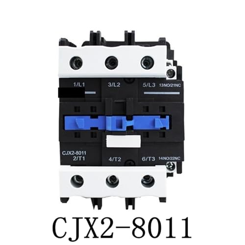 Contacteur AC 36V CJX2-8011 triphasé pour commande de moteur électrique