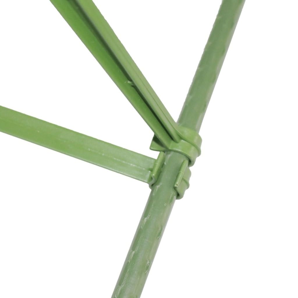 50 PCS Pianta Asta di Supporto Asta Connettore Fisso, per Giardinaggio Vines Vines Arrampicata Pianta Pianta Asta di Collegamento (Size : 11 x 320mm)