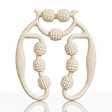 Cellulite Massagegerät, Lymphdrainage Gerät, Cellulite Massage Roller für Beine und Körper – 360° Muskelentspannung, Lymphdrainage & Cellulite-Massagegerät für Zuhause, Büro & Reisen, Weiß