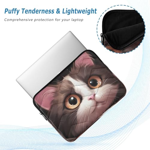 Funda para portátil Big Eyes Cat 13-14 pulgadas miniatura 5
