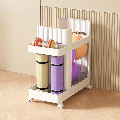 JAYGOVAN Yoga Mat Storage Rack Home Gym Equipment Workout Equipment