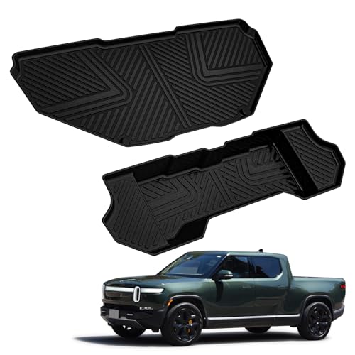 Image of LASFIT Frunk & Cargo Mats for Rivian R1T /R1S 2022-2024, Front & Rear Liners
