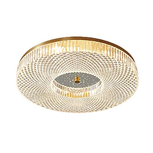 Plafonniers encastrés ronds en cuivre spot LED dimmable tricolore 2,4 pouces