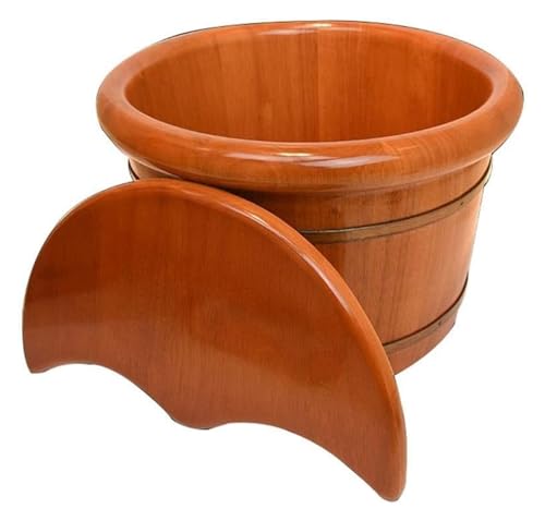 Bañera de madera maciza para pies y spa de pies