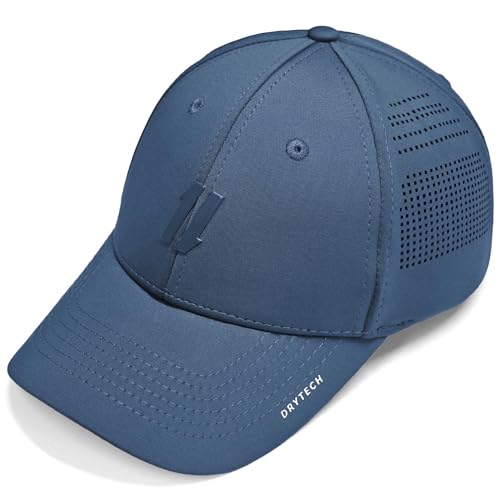 Image of Gym Baseball Hats for Men by King & Fifth | Baseball Hat with Low Profile & Stylish Fabric + Workout Hat + Baseball Caps