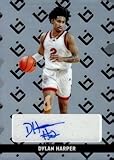 DYLAN HARPER RC AUTO 2025 Leaf BallIsLife Collection /597 Autograph #1 ROOKIE NM-MT Basketball Rutgers Scarlet Knights