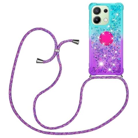 YAMCCCSE Phone Chain Case for Xiaomi Redmi Note 13 4G Cover