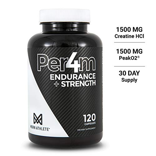 MDRN ATHLETE Per4m Creatine Pills ConCret® Creatine HCl & Peak02