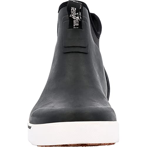 Rocky Dry Strike Mens Waterproof Pull On Ankle Deck Boots RKK445FC Black White4