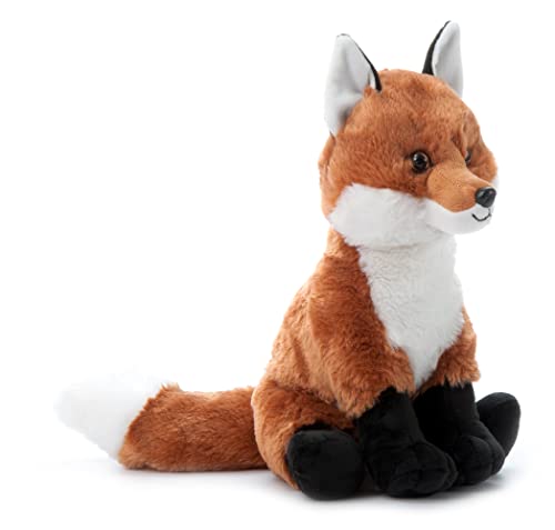 The Petting Zoo Fox Stuffed Animal, Gifts for Kids, Wild Onez Zoo Animals, Fox Plush Toy 12 inches
