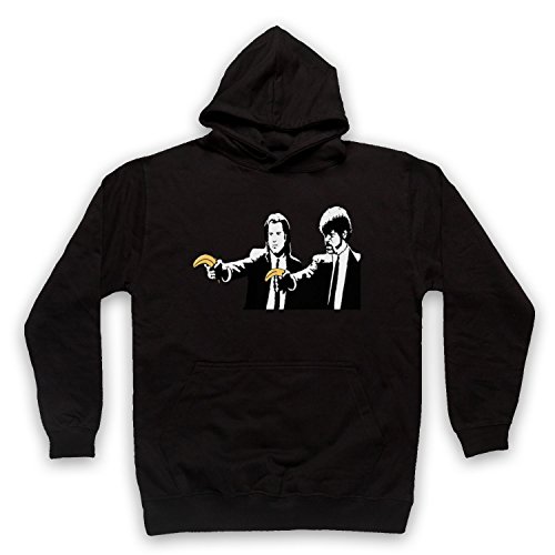 Sweat Banksy Fiction Bananas en coton de qualité supérieure pour adultes
