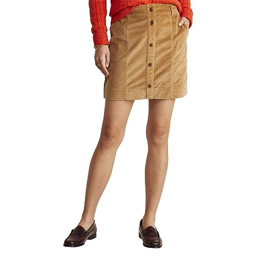 vineyard vines Women's Corduroy Button Front Skirt
