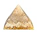 Orgonit Pyramide nach Wilhelm Reich mit Citrin, Bergkristall &...