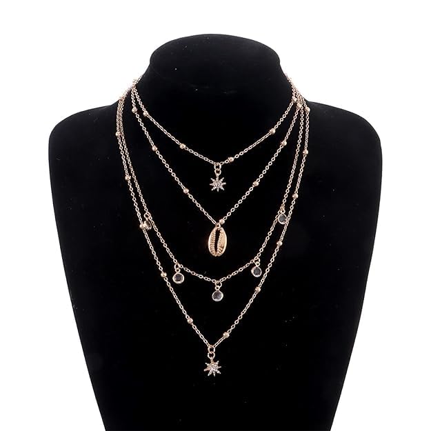 Image of Fashion Jewellery Elegant Wear Chain Pendant Necklace, Stylish Design