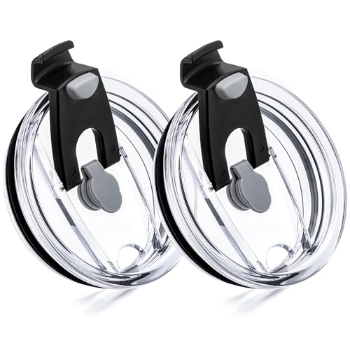 20oz Tumbler Replacement Lids (2-Pack) Black