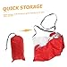 Totority Football Training Resistance Parachute for Speed and Agility Cords for Running Drills Explosive and Running Sports