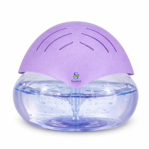 Image of Humidifier Revitalizer Hygiene Portable Room Air Purifier and with Led Lights, Run Time: 16 Hours- Perfect for Living Rooms, Kitchen, Office & Hotels (24 * 24 * 12 cm,Purple)-750 Ml