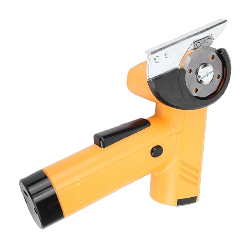 Taidda Forbici Elettriche Senza Fili, Taglierina per Tessuti Ricaricabile, Utensile da Taglio Ergonomico con Schermo LED e Luce, Ideale per Cartone, Pelle, Plastica, Tela, Moquette e Carta da Parati