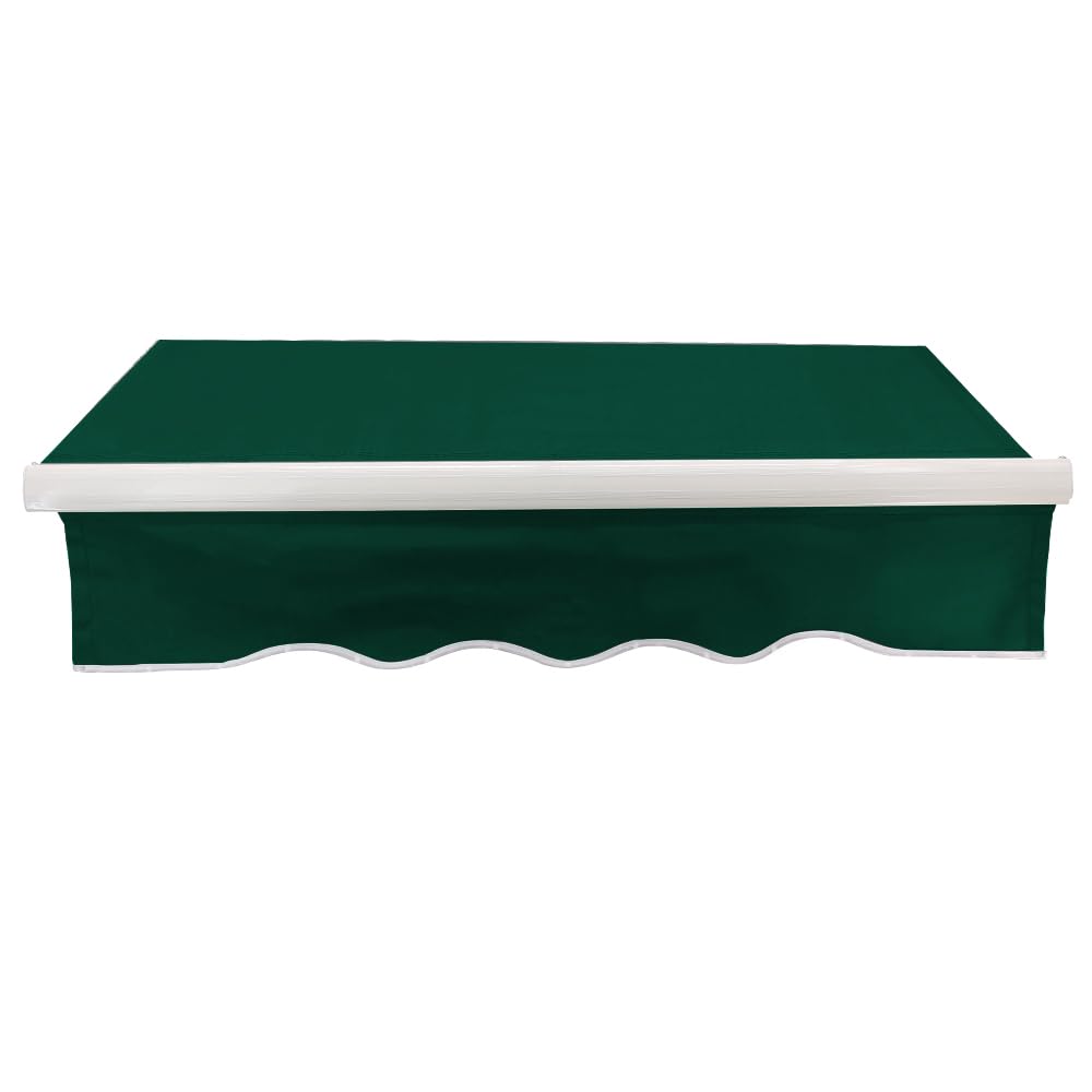 Green Bay 2.5x2m Garden Awning Replacement Fabric Top Cover Green — image 1