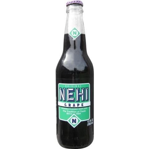 Nehi Grape Glass Soda, 12 oz (24 Bottles) Cover