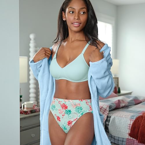 Image of Jockey Women's Underwear 100% Cotton Elance French Cut - 3 Pack