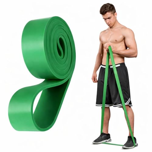 Image of Resistance Band for Workout | Resistance Band Set | Exercise Band & Stretching Bands for Exercise for Home Workouts | Gym Equipment for Home Workout | Ideal for Men & Women (Green 40-60 kg)