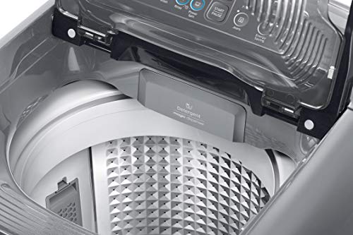 Image of Samsung 6.5 Kg Inverter 3 star Fully-Automatic Top Loading Washing Machine (WA65M4001HA /TL, Imperial Silver, wobble technology)