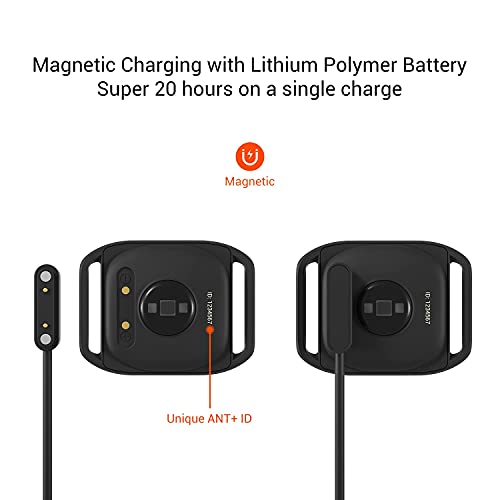 COOSPO HW807 Banda Frecuencia Cardiaca Brazo Bluetooth 5.0 Ant+ con Memoria, HRV Entrenamiento de Zona de Frecuencia Cardíaca, para Heartool, Wahoo, Strava, DDPY, Adidas Run, Rouvy, Pulsoid