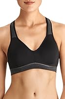 Berlei Womens Microfibre Electrify Underwire Crop SF3 Sports Bra, Black, 14D US