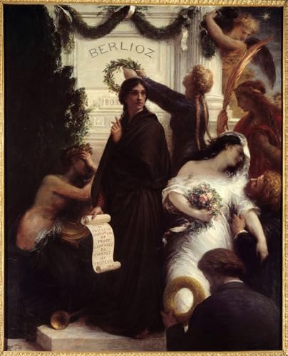 Impression d'art Hector Berlioz de qualité musée pour chambre élégante