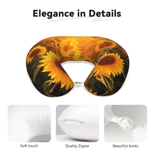 Almohada de espuma viscoelástica cervical negra única miniatura 4
