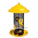 Belle Fleur - Bird Feeders 50147 Select Wrap Around Squirrel Baffle, Yellow