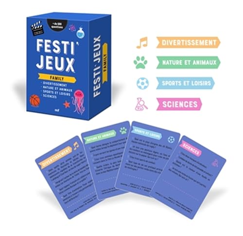 Festi'Jeux - Family: Plus de 600 questions pour des moments conviviaux !