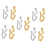 BESPORTBLE 2 Ensembles Anneau De Clip De Nez Non Perforé Faux Agrafe Clip Sur L'anneau De...