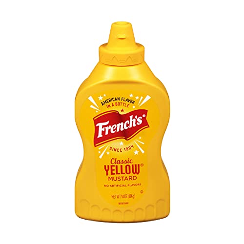Frenchs Classic Yellow Mustard 14 oz 396 g فرينشز خردل أصفر كلاسيكي