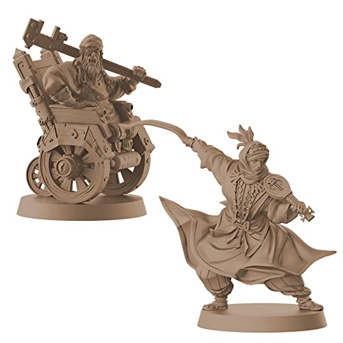 Massive Darkness 2 Bards and Tinkerers Vs. Metal Angel Expansion miniatura 5