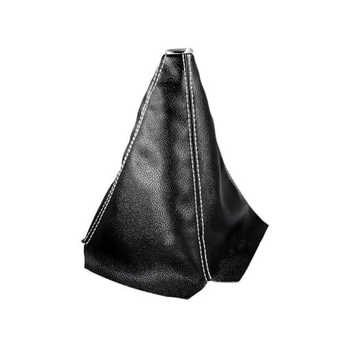 Ohleats Car Shift Knob Dust Cover, Automotive Shifter Boot Sleeve Replacement, Manual/Automatic Gear Shift Cover for Most Car Truck SUV, Universal Interior Car Accessories (Black&White)