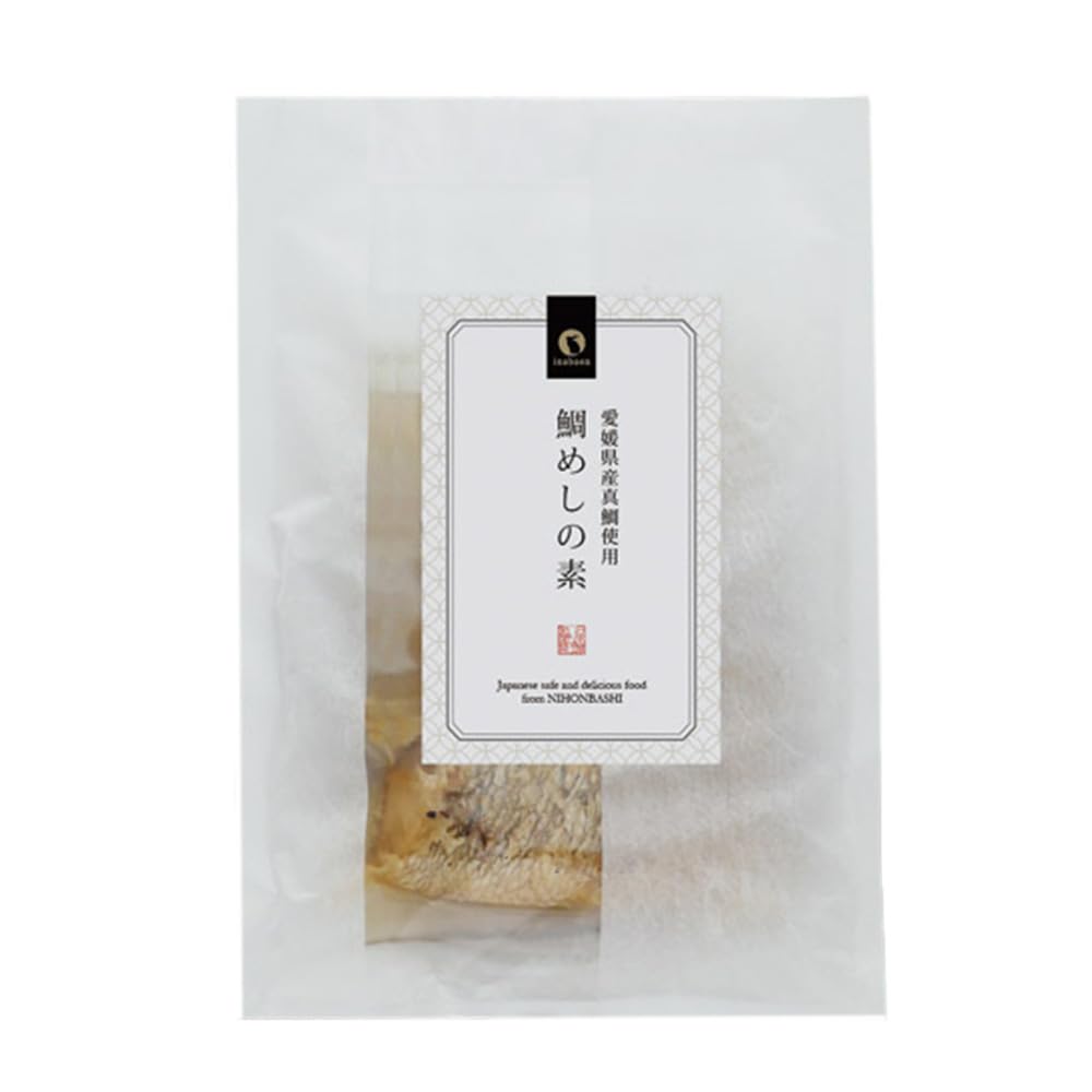日本橋いなば園 鯛めしの素 炊き込みご飯の素 ご飯の素 混ぜこみ ご飯の素 炊飯器 愛媛県産 タイ 鯛 カマ たいめし 鯛飯 和食 簡単調理 お祝 お歳暮