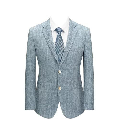 Men's Four Seasons Solid Color Casual Light Suit Jacket Wedding Party Business Blazer2