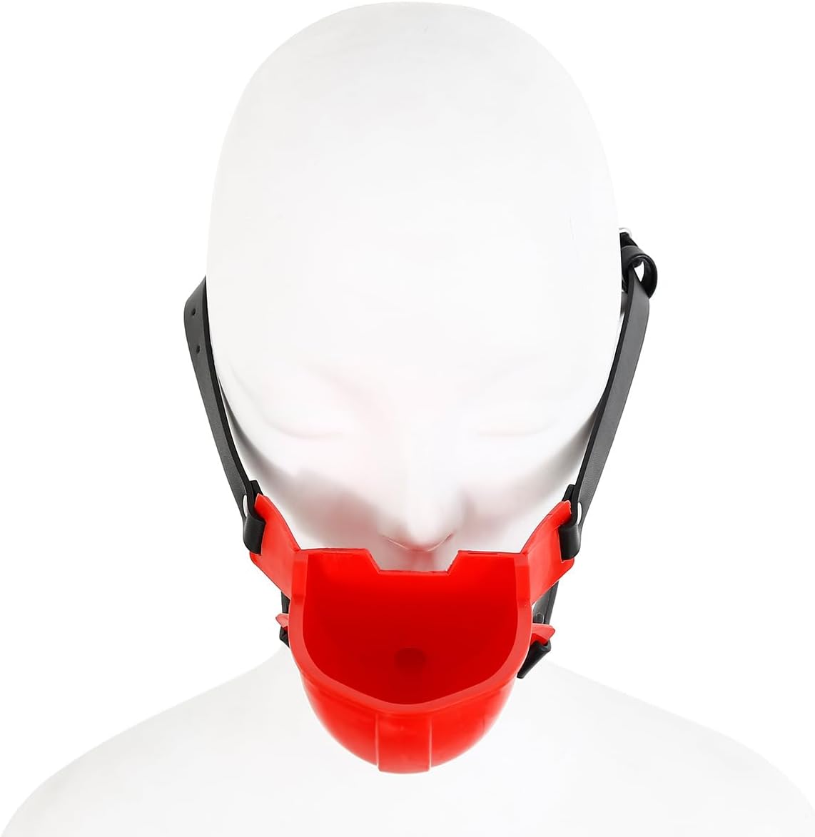 BDSM Mouth Gag with Piss Urinal Funnel, Adjustable Erotic Head Harness Water Mouth Gag Mouth Plug for Woman Men Gay Adult Couples SM Sex Restraints Bondage Slave Roleplay, Fetish Sex Toy