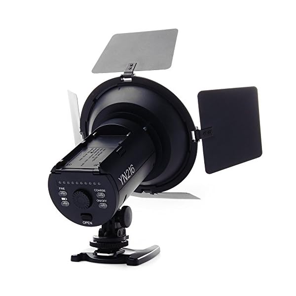 Yongnuo YN216 LED Videoleuchte Videolicht Kameralicht 2000LM für Canon Nikon Sony DSLR Digicams und Camcorder (216 LED… – Bild 3