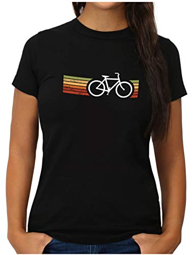 T-shirt cycling femme OM3 noir vetement cyclist pour cycliste taille S a XXL